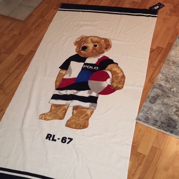polo bear towel